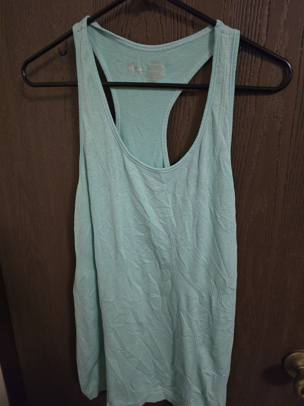 ZYIA Light Aqua Racerback Tank